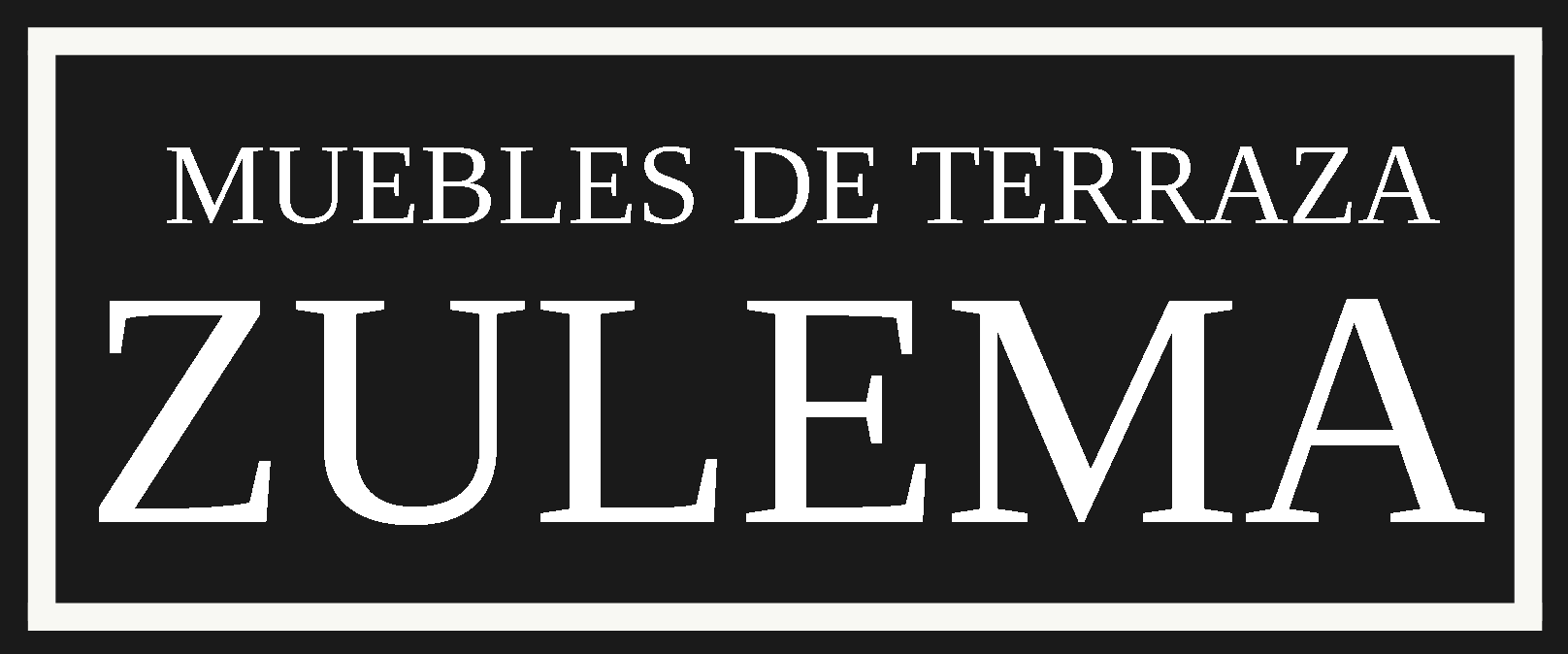 Logo Muebles de Terraza Zulema
